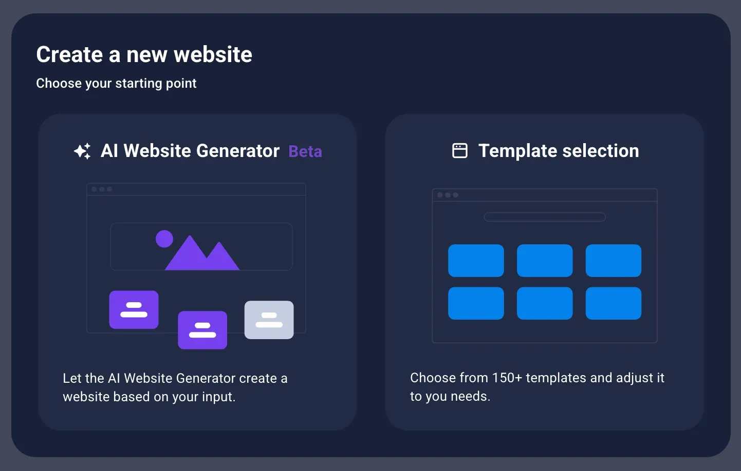 Tu Guía Paso a Paso para Crear tu Web con IA desde tu cPanel de Web Booster - crear nuevo sitio web con Sitejet AI